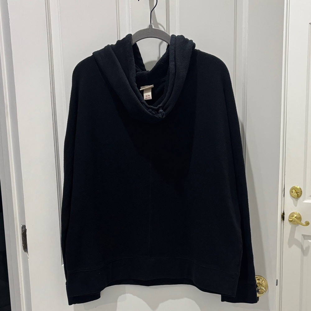 Mossimo Supply Co. Women’s Black Cowl neck sweatshirt Size XL